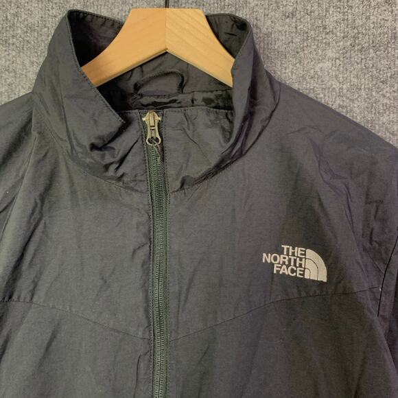 THE NORTH FACE HYDRENALITE MENS‎ JACKET LARGE BLACK NYLON - Picture 3 of 9